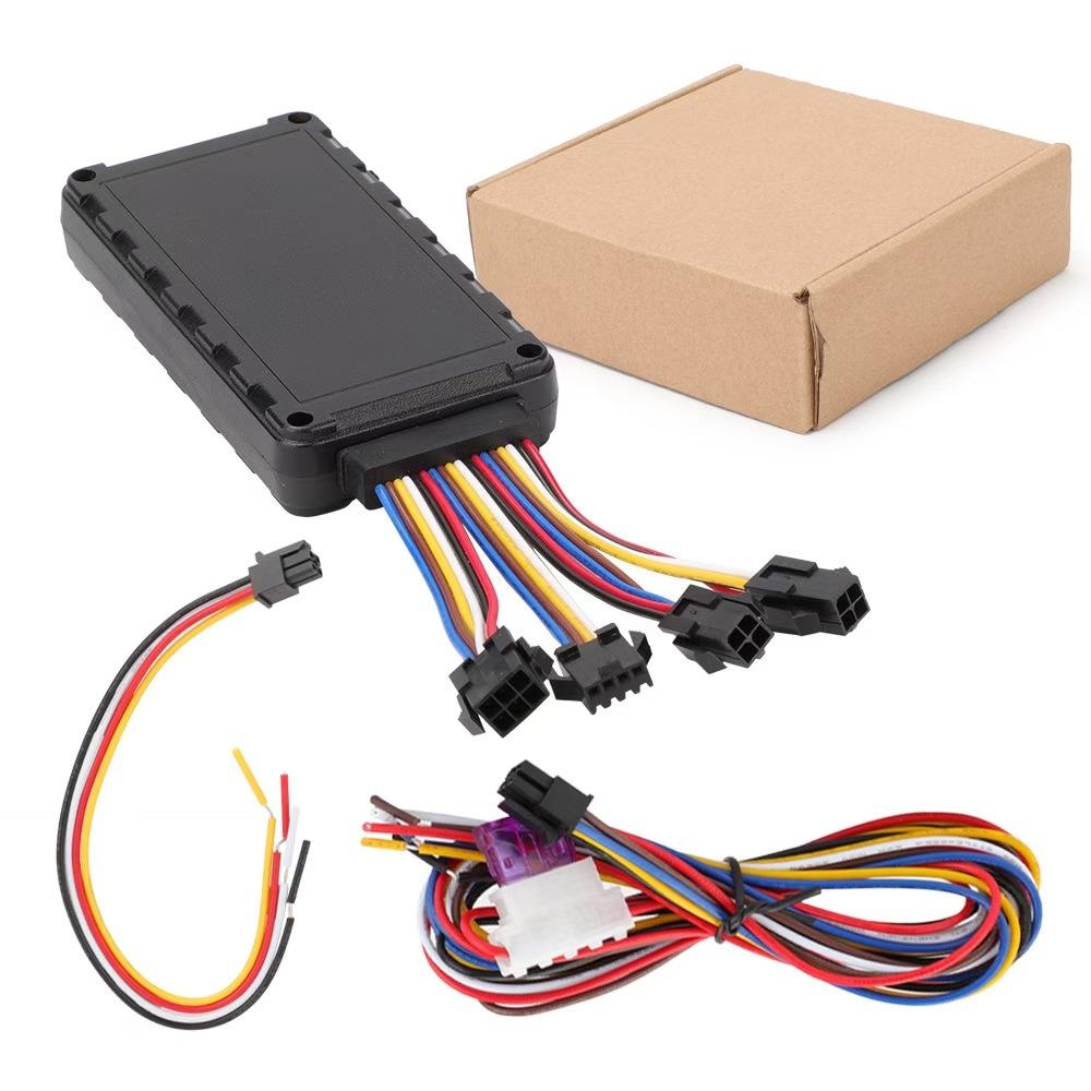[Your Brand] 4G Wired Vehicle GPS Tracker, Real Time Tracking Multi-function Automotive GPS Locator with Wiring Harness for Fleet Management