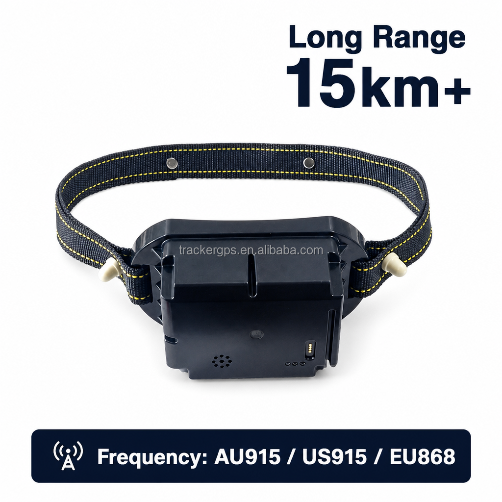‌GPS-Virtueller Zaun für Vieh, LoRa-GPS-Halsband für Rinder, LoRaWAN-Ortungshalsband für Vieh, Solar-GPS-Halsband für Rinder, Rotationsweide-Virtuelles Zaunsystem