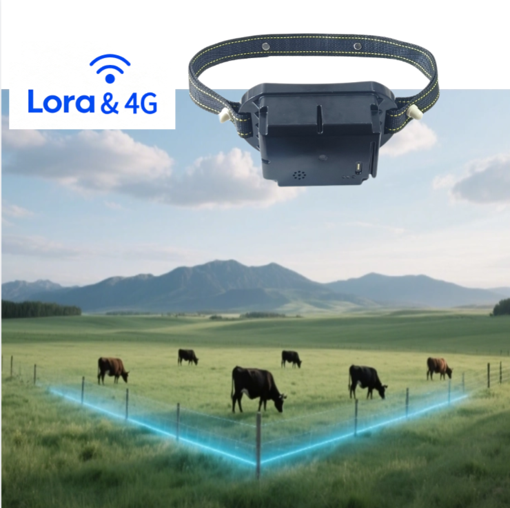 GPS Collar for Cattle and Sheep, LoRaWAN GPS Collar
