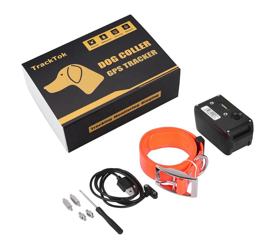 Dog GPS Tracking Collar, Smart Pet Collar, Outdoor Pet Anti-lost Collar, Pet GPS Collar with Electronic Fence Function