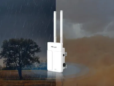شراء بوابة Milesight UG67 الخارجية لشبكة LoRaWAN – سعر إصدار EU868/US915 مع 4G LTE وPoE