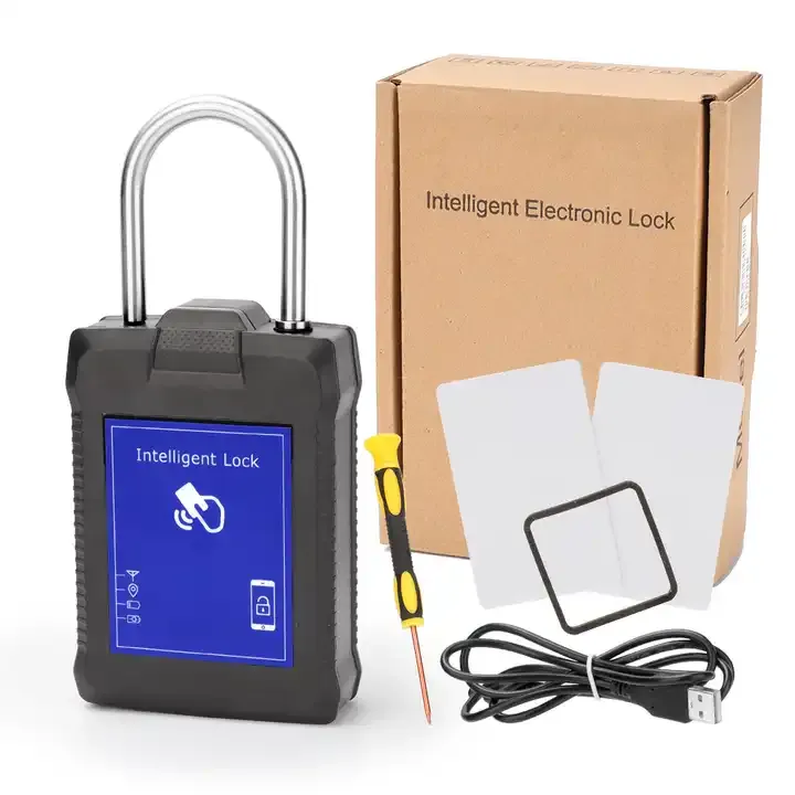Smart Padlock, Warehouse & Logistics Smart Padlock, Industrial Grade Smart Padlock, Commercial Anti-theft Padlock, Warehouse & Logistics Smart Padlock