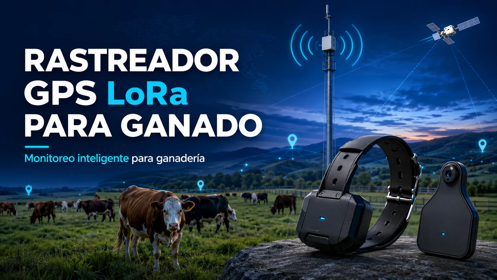 LoRa GPS Tracker for Cattle: Intelligent Monitoring for Large Livestock Farms