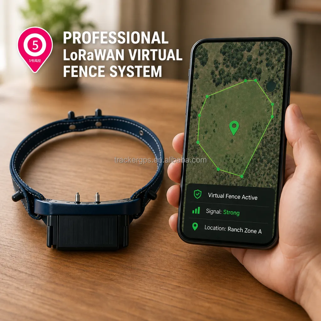 System für virtuelle Zäune bei der Umtriebsweide, virtueller Zaun-Halsring für Kühe, OEM-GPS-Halsring für Vieh, intelligentes Weidesystem für Vieh, LoRaWAN-Ortungshalsring für Vieh