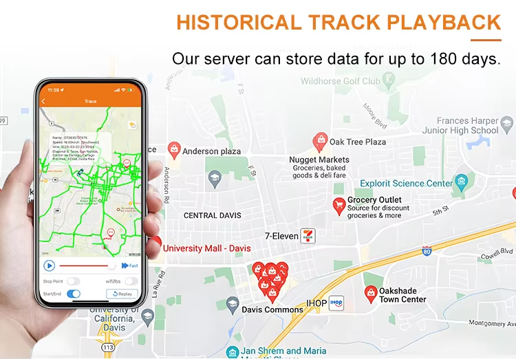 Dog GPS Tracking Collar, Smart Pet Collar, Outdoor Pet Anti-lost Collar, Pet GPS Collar with Electronic Fence Function