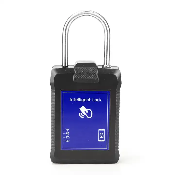 Intelligent Electronic Padlock, Warehouse Security Electronic Padlock, Logistics Electronic Security Lock, Heavy Duty Smart Padlock, RFID Swipe Card Smart Padlock